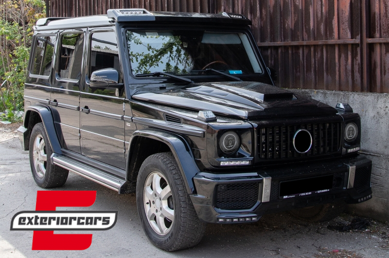 Full LED prednji farovi Facelift 2018 dizajn (chrome) / Mercedes G-klasa W463 (2005-2017) - Slika 14