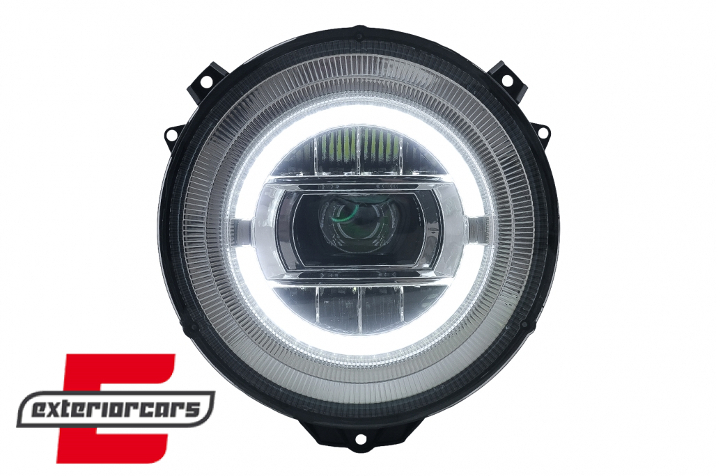Full LED prednji farovi Facelift 2018 dizajn (chrome) / Mercedes G-klasa W463 (2005-2017) - Slika 2