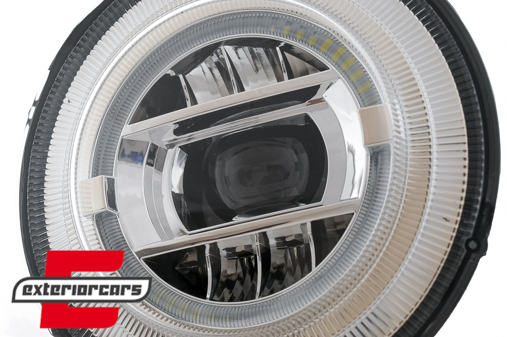 Full LED prednji farovi Facelift 2018 dizajn (chrome) / Mercedes G-klasa W463 (2005-2017) - Slika 6