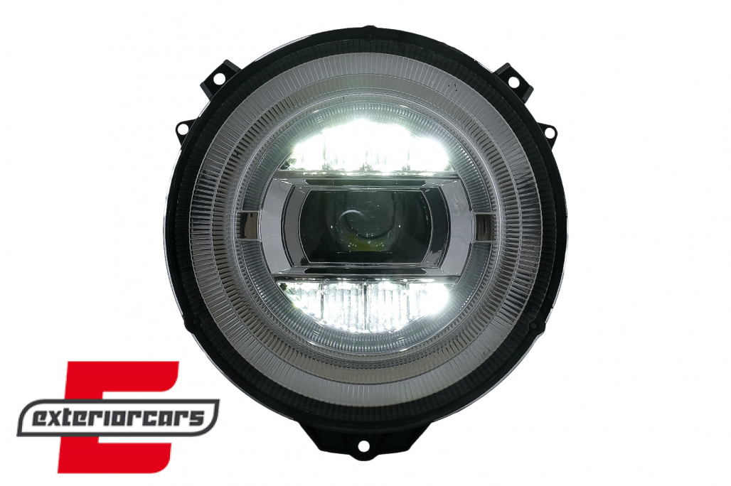 Full LED prednji farovi Facelift 2018 dizajn (chrome) / Mercedes G-klasa W463 (2005-2017) - Slika 7