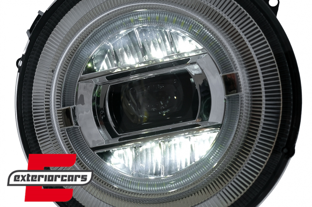 Full LED prednji farovi Facelift 2018 dizajn (chrome) / Mercedes G-klasa W463 (2005-2017) - Slika 8