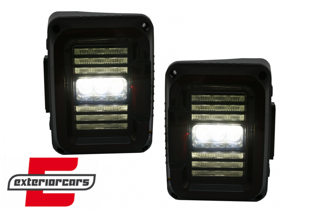 Full LED stražnja svjetla (smoke) / JEEP Wrangler JK (2007-2017) - Slika 11