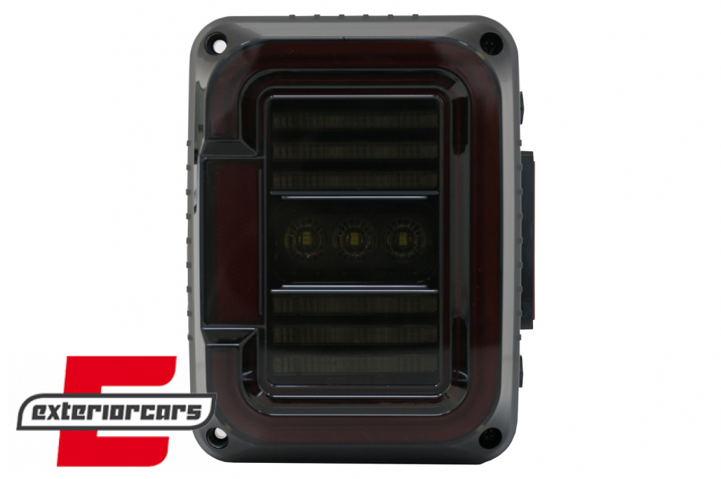Full LED stražnja svjetla (smoke) / JEEP Wrangler JK (2007-2017) - Slika 4
