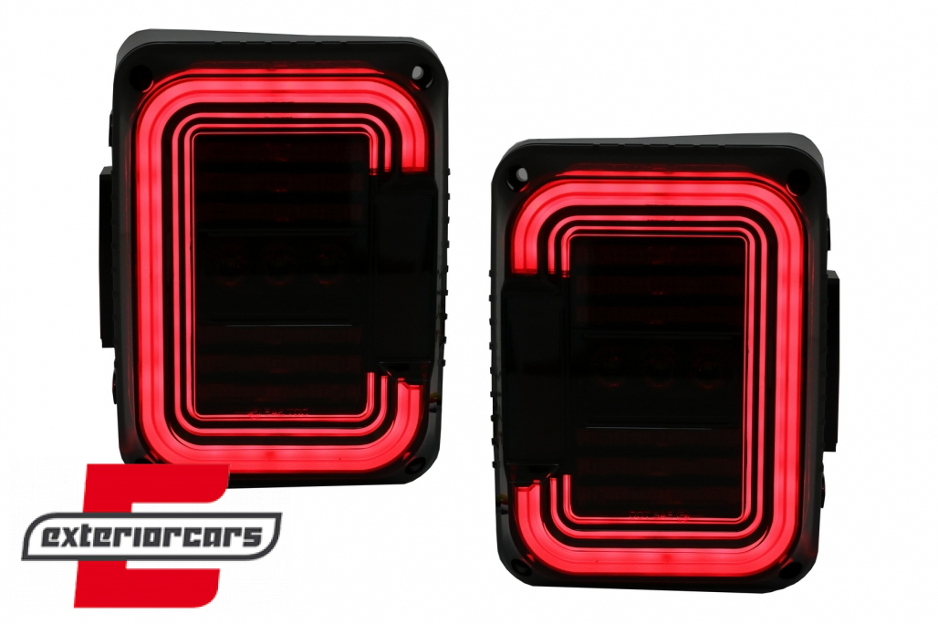 Full LED stražnja svjetla (smoke) / JEEP Wrangler JK (2007-2017) - Slika 7