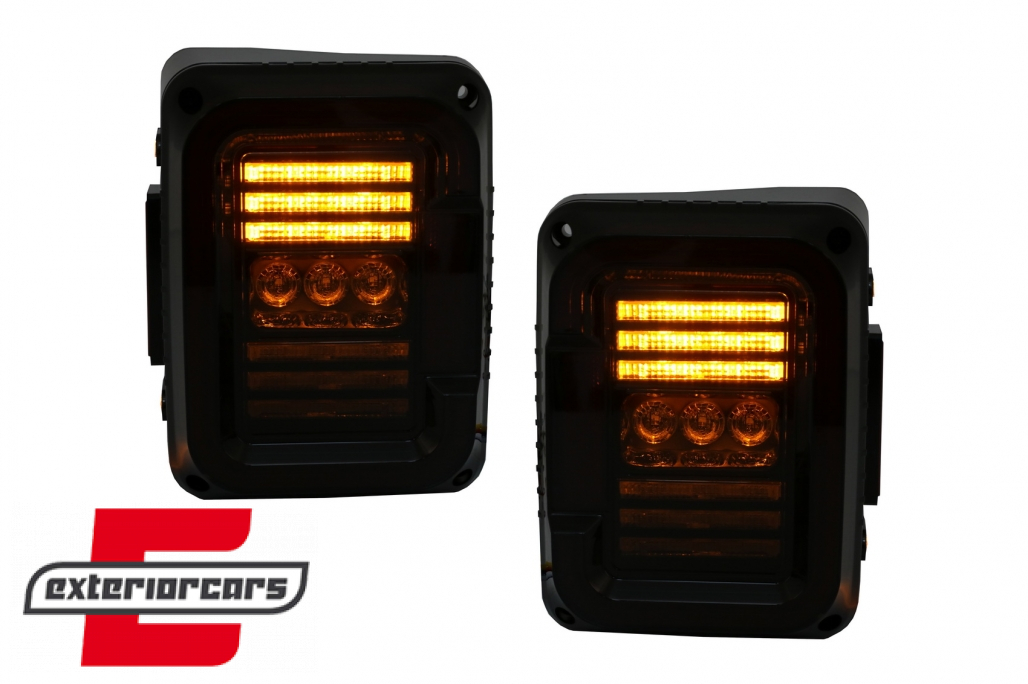 Full LED stražnja svjetla (smoke) / JEEP Wrangler JK (2007-2017) - Slika 9
