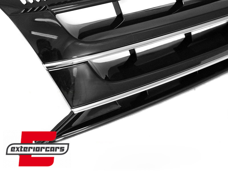 Prednja maska (chrome/piano crna) / VW T5.1 Caravelle Multivan Transporter (2010-2015) - Slika 3