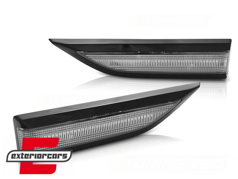 Bočni žmigavci LED SEQ (crna/kristal) / VW T6 (2015-2019) - Slika 2