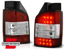 LED stražnja svjetla (crvena/kristal) / Volkswagen T5 (04.2003-08.2009)
