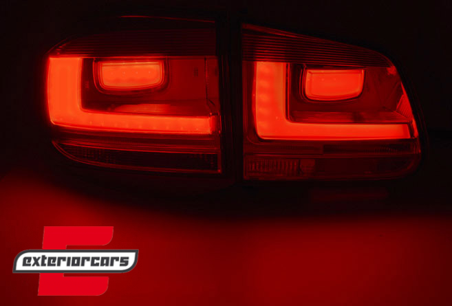 LED stražnja svjetla LedBar (crvena) / Volkswagen Tiguan I (10.2007-2011) - Slika 2