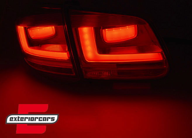 LED stražnja svjetla LedBar (crvena) / Volkswagen Tiguan I (10.2007-2011) - Slika 3