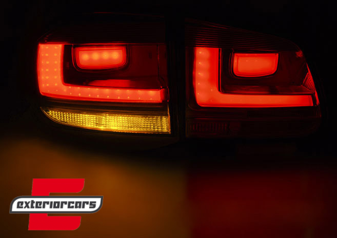 LED stražnja svjetla LedBar (crvena) / Volkswagen Tiguan I (10.2007-2011) - Slika 4