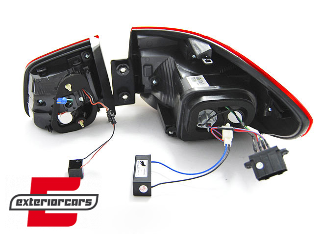 LED stražnja svjetla LedBar (crvena) / Volkswagen Tiguan I (10.2007-2011) - Slika 5