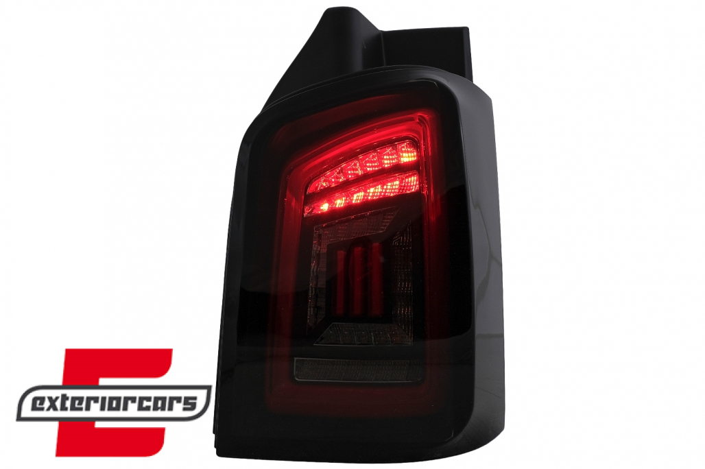 Full LED stražnja svjetla LedBar (smoke/crna/crvena) / Volkswagen T5 (04.2003-2015) - Slika 11