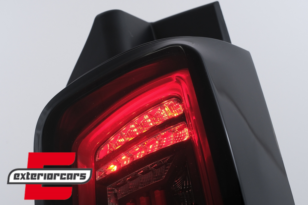 Full LED stražnja svjetla LedBar (smoke/crna/crvena) / Volkswagen T5 (04.2003-2015) - Slika 13