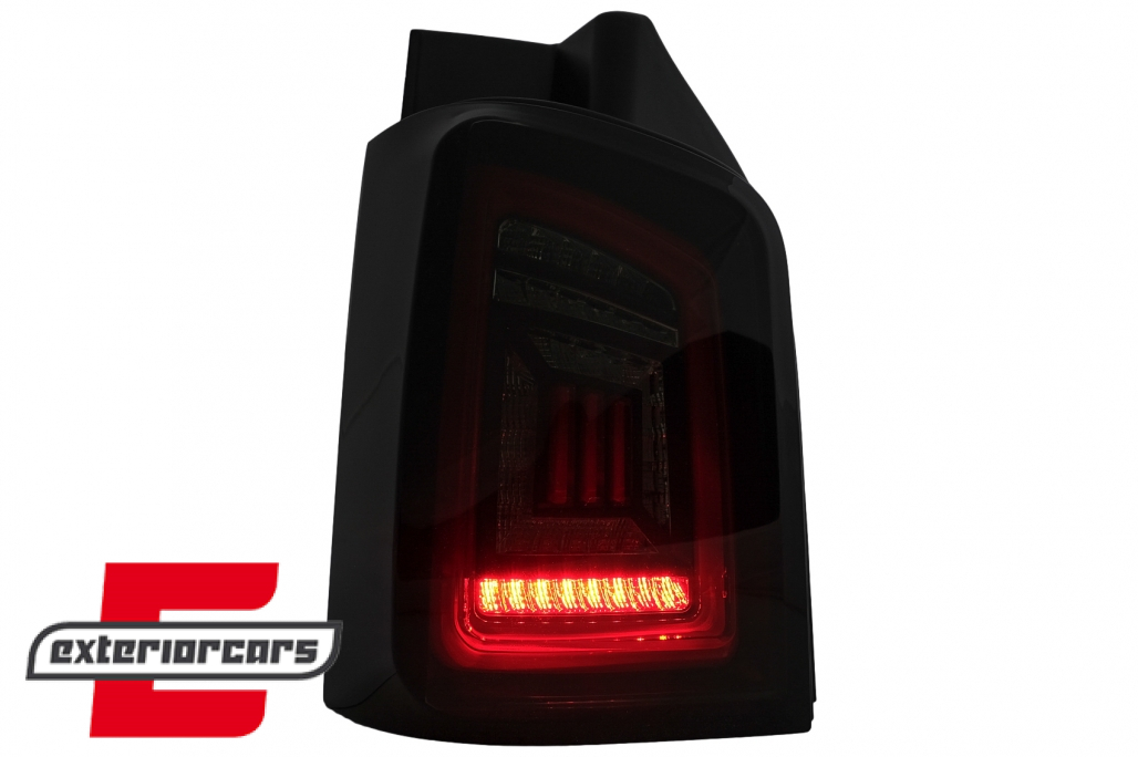 Full LED stražnja svjetla LedBar (smoke/crna/crvena) / Volkswagen T5 (04.2003-2015) - Slika 14