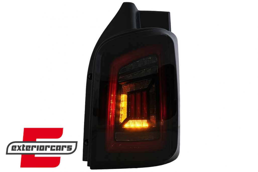 Full LED stražnja svjetla LedBar (smoke/crna/crvena) / Volkswagen T5 (04.2003-2015) - Slika 9