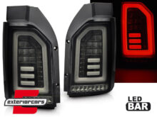 Full LED stražnja svjetla LedBar (smoke/crna/bijela) / VW Transporter Multivan Caravelle T6 (2015-2019)