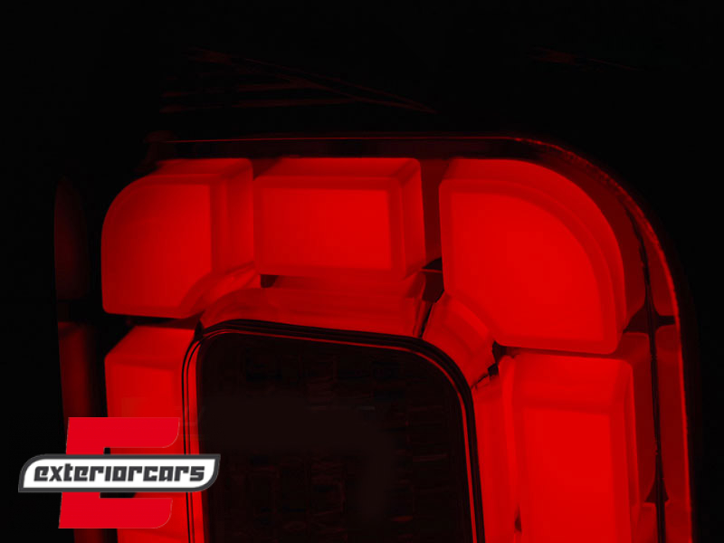 Full LED stražnja svjetla LedBar (smoke) / VW Transporter Multivan Caravelle T6 (2015-2019) - Slika 3