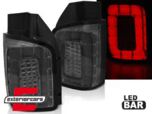 Full LED stražnja svjetla LedBar (smoke) / VW Transporter Multivan Caravelle T6 (2015-2019)