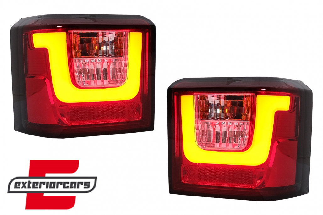 LED stražnja svjetla LedBar (crvena/kristal) / Volkswagen T4 (1990-03.2003) - Slika 2