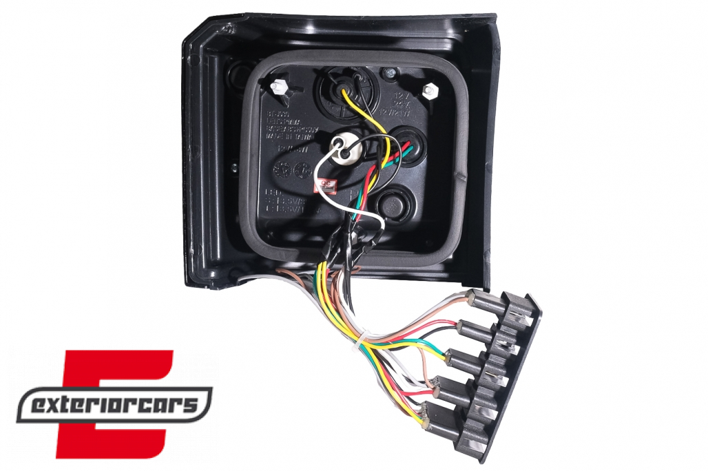 LED stražnja svjetla LedBar (crvena/smoke) / Volkswagen T4 (1990-03.2003) - Slika 13