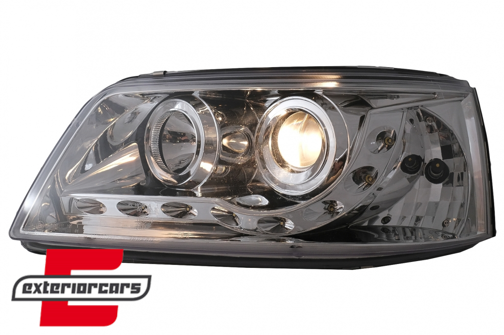LED prednja svjetla DayLight (chrome) / VW T5 (2003-2009) - Slika 4