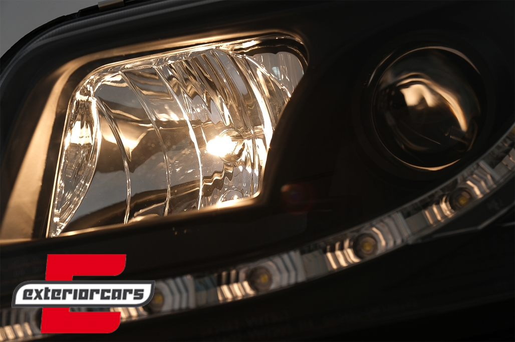 LED prednja svjetla DayLight (crna) / VW T5 (2003-2009) - Slika 8