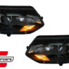 Prednja svjetla LED DayLine Xenon look (crna) - Slika 6