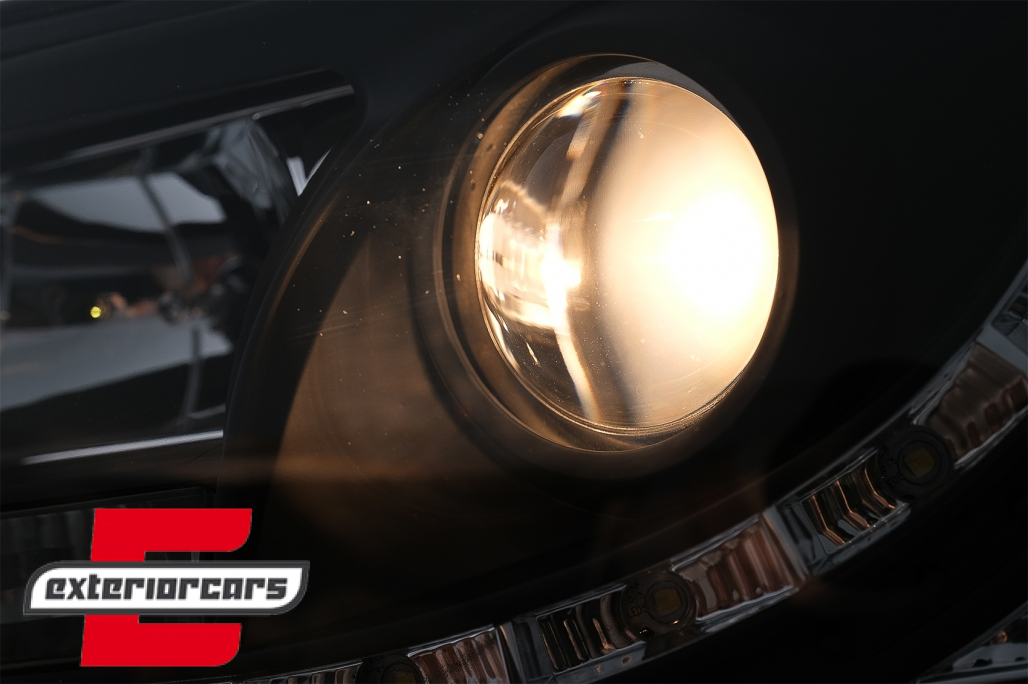 Prednja svjetla LED DayLight (crna) / VW T4 (1990-03.2003) - Slika 11