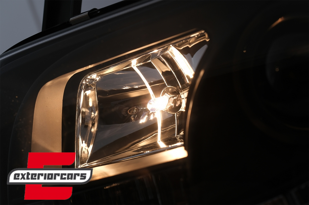 Prednja svjetla LED DayLight (crna) / VW T4 (1990-03.2003) - Slika 9