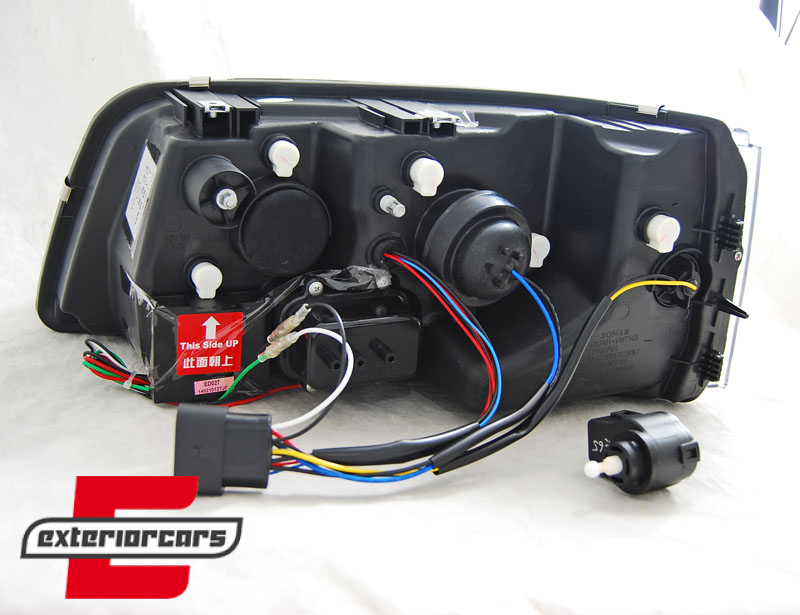 LED prednja svjetla True DRL (crna) / VW T5 (2003-2009) - Slika 2
