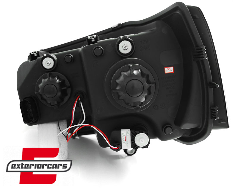 Prednja svjetla U-dizajn LED DRL Xenon look (chrome) / VW T5.1 (2010-2015) - Slika 5