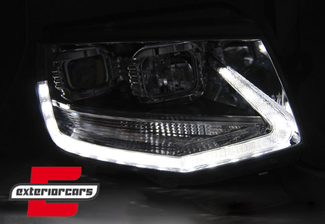 Prednja svjetla LED TrueDRL (chrome) / VW T6 (2015-2019) - Slika 2