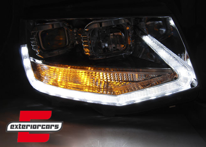 Prednja svjetla LED TrueDRL (chrome) / VW T6 (2015-2019) - Slika 3