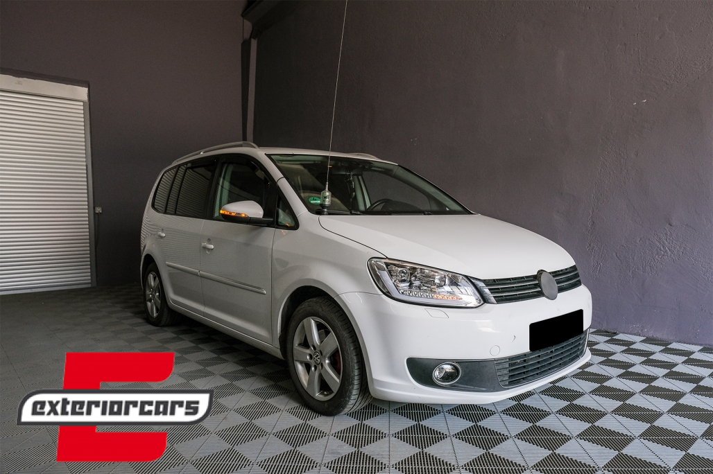 LED prednja svjetla TubeLight SEQ žmigavci (chrome) / Volkswagen Touran (08.2010-2015) - Slika 16