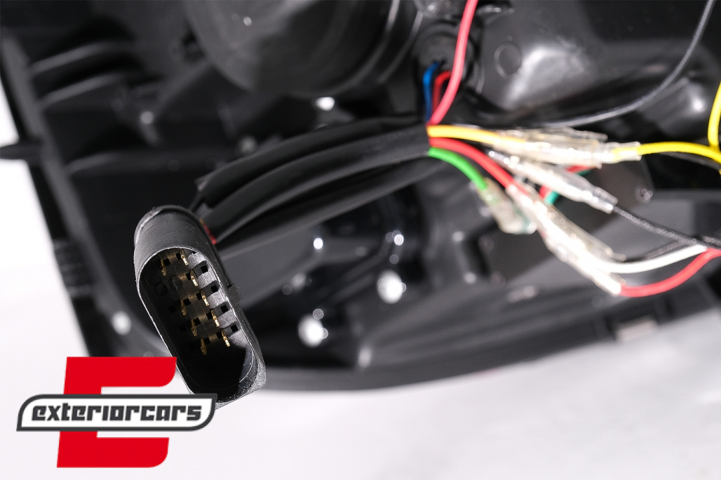 LED prednja svjetla TubeLight SEQ žmigavci (crna) / VW T5.1 (2010-2015) - Slika 15