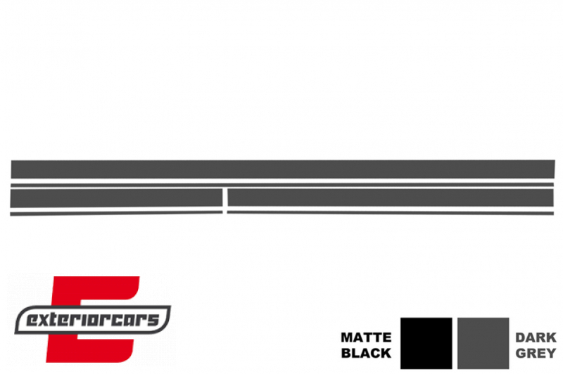 Naljepnice C63 AMG Edition 1 dizajn (tamno siva) / MERCEDES C205 Coupe A205 Cabrio (2014-2020) - Slika 2