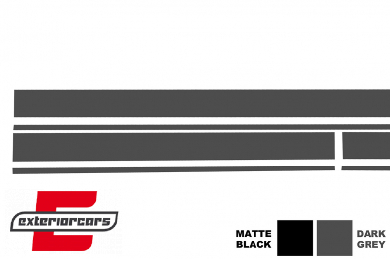 Naljepnice C63 AMG Edition 1 dizajn (tamno siva) / MERCEDES C205 Coupe A205 Cabrio (2014-2020) - Slika 4