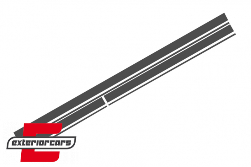 Naljepnice C63 AMG Edition 1 dizajn (tamno siva) / MERCEDES C205 Coupe A205 Cabrio (2014-2020) - Slika 5