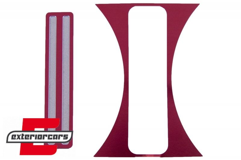 Okvir nosača pića (crvena) / Mercedes A-klasa W176 B-klasa W246 CLA-klasa C117 GLA-klasa X156 - Slika 2