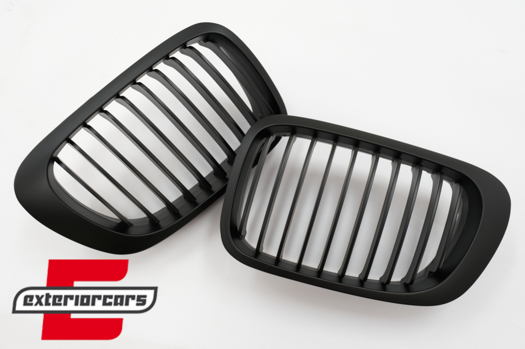 Prednja maska M-Performance dizajn (mat crna) / BMW serije 3 E46 coupe cabrio (1999-2003) - Slika 3
