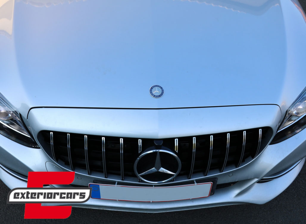 Prednja maska GT-R Panamericana dizajn 360° (chrome) / Mercedes C-klasa W205 S205 A205 C205 (2014-2018) - Slika 11