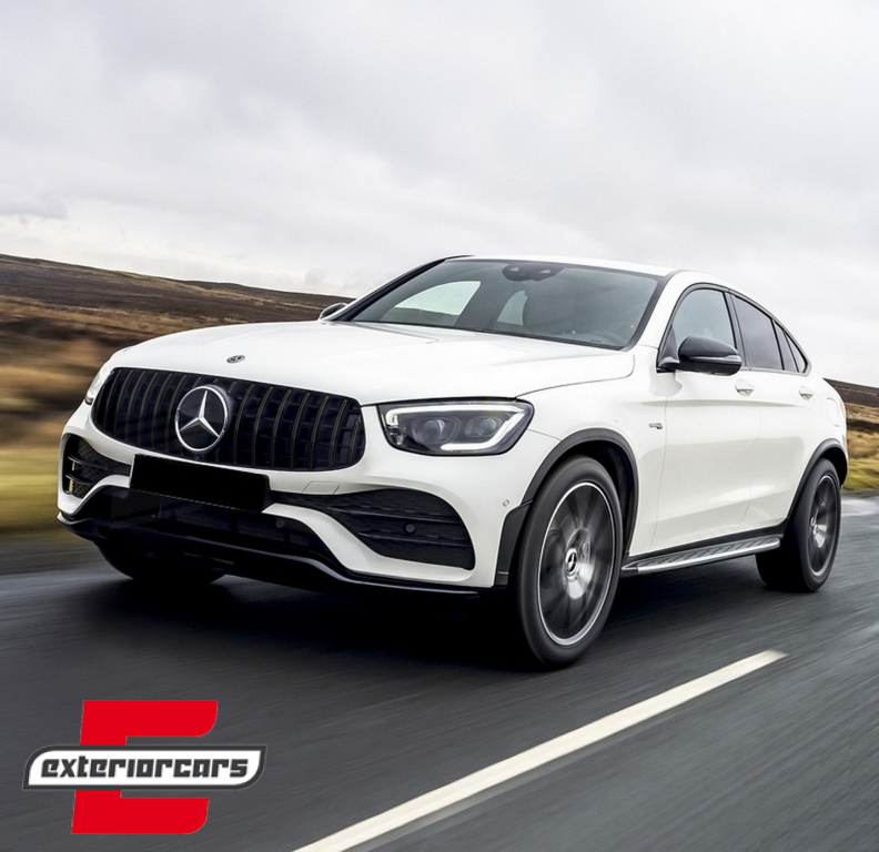 Prednja maska GT-R Panamericana dizajn (piano crna) / Mercedes GLC X253 C253 Facelift (2020-2022) - Slika 7