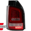 Full LED stražnja svjetla LedBar Dinamički Sekvencijalni Žmigavci (crvena/kristal) - Slika 11