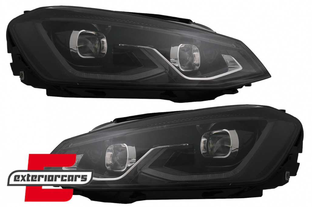 Full LED prednja svjetla (crna) / VW Golf 7 VII (2012-2017) - Slika 25