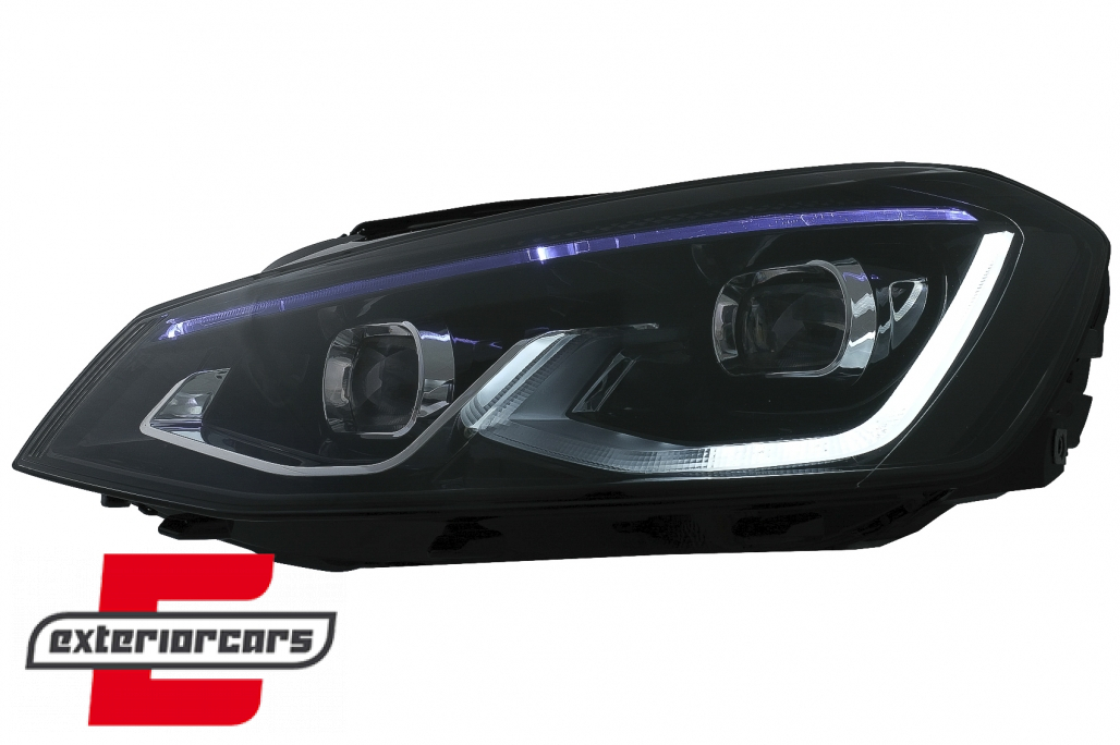 Full LED prednja svjetla (crna) / VW Golf 7 VII (2012-2017) - Slika 4