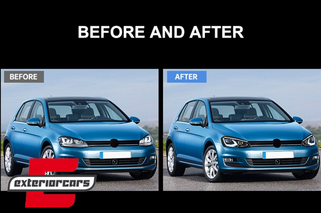Full LED prednja svjetla (crna) / VW Golf 7 VII (2012-2017) - Slika 32