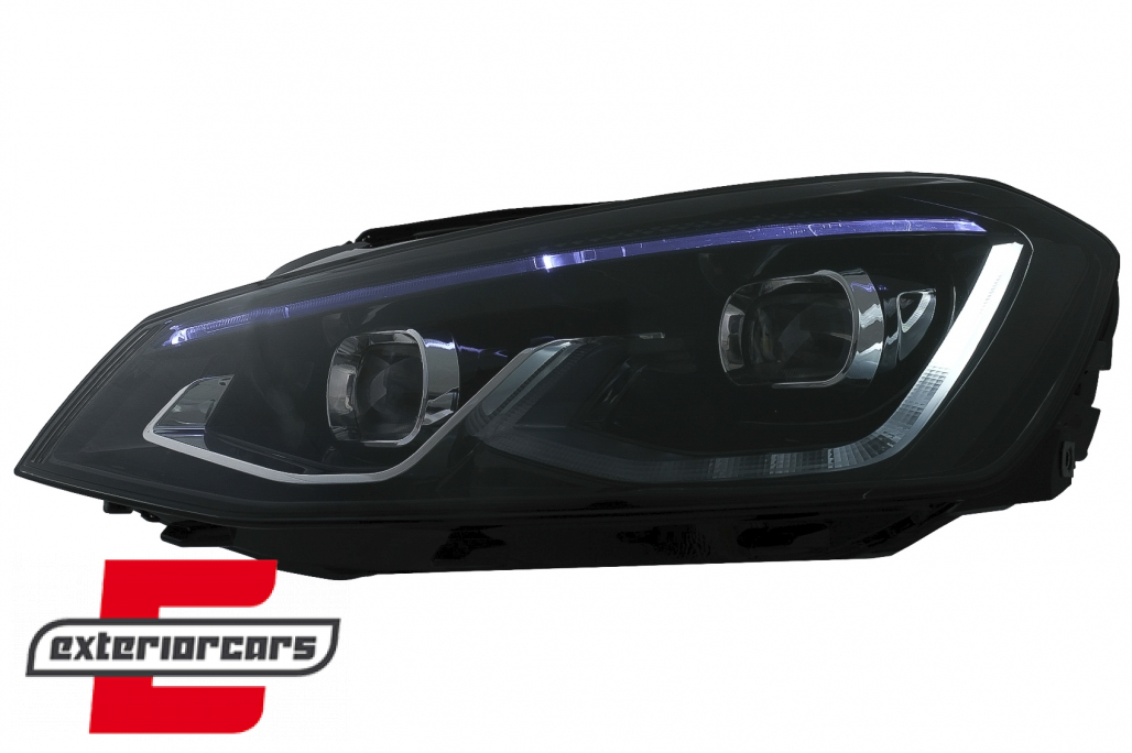 Full LED prednja svjetla (crna) / VW Golf 7 VII (2012-2017) - Slika 5
