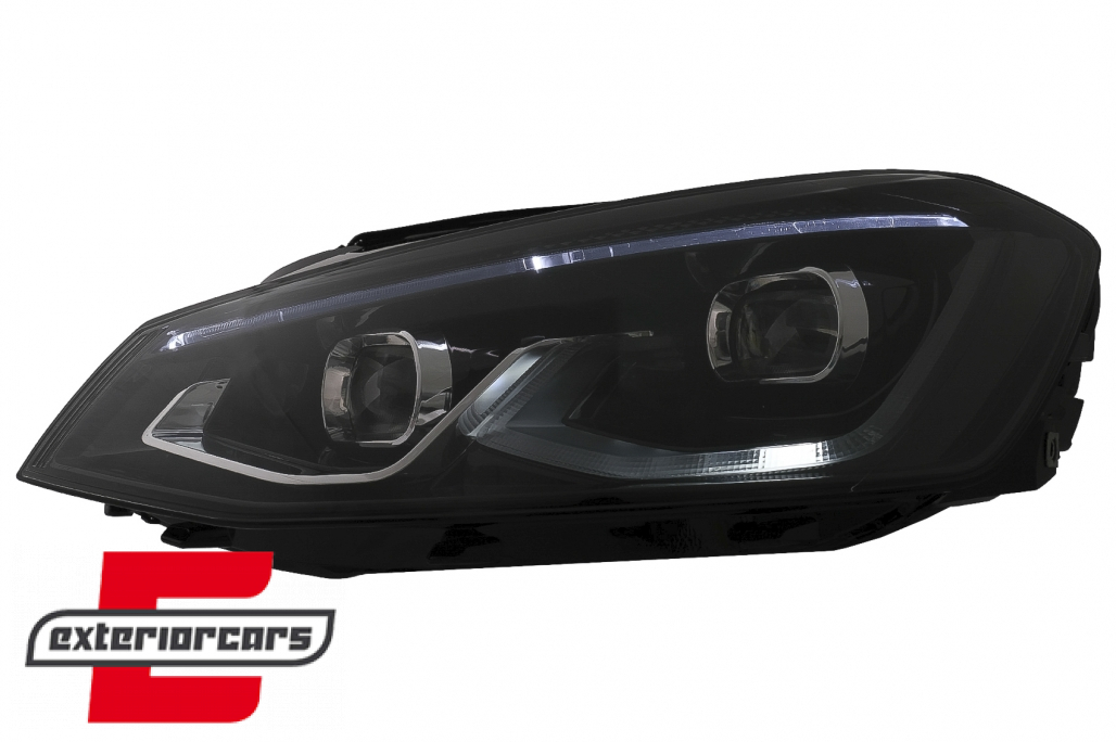 Full LED prednja svjetla (crna) / VW Golf 7 VII (2012-2017) - Slika 6