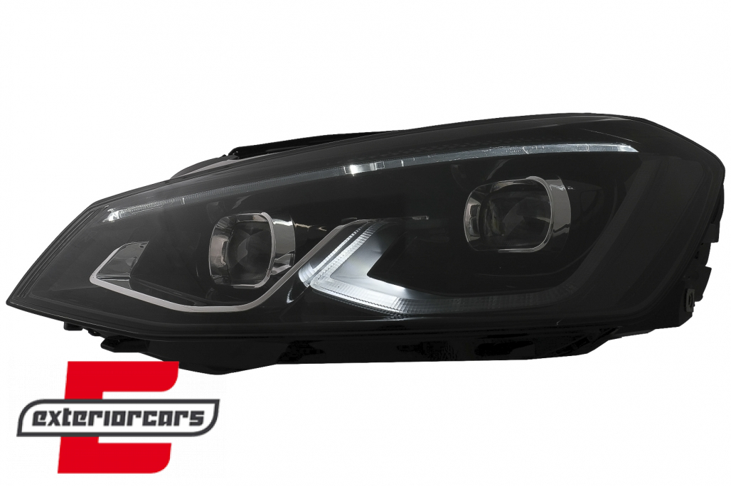 Full LED prednja svjetla (crna) / VW Golf 7 VII (2012-2017) - Slika 7